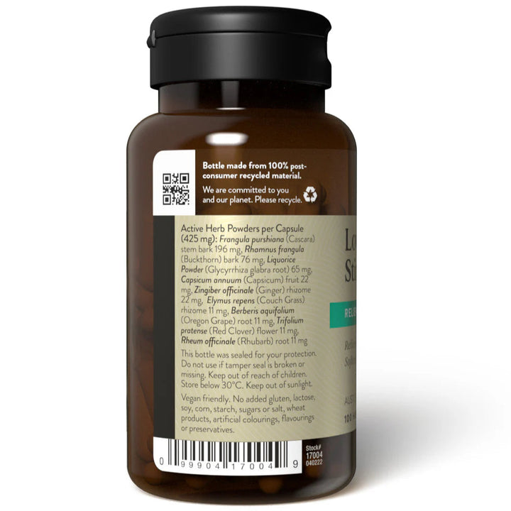 Natures Sunshine Lower Bowel Stimulant 100c