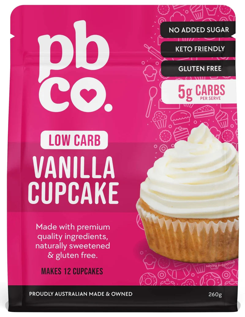Protein Bread Co Vanilla Cupcake Mix 260g