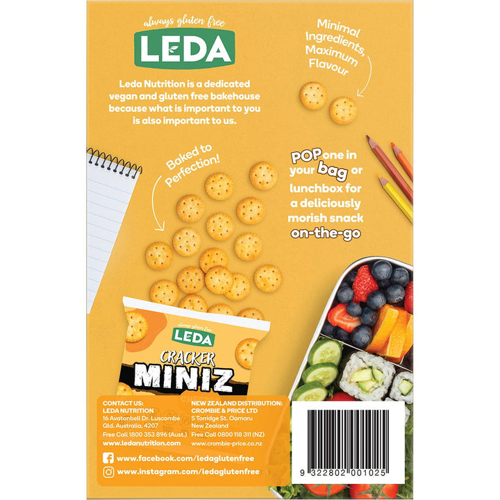 Leda Cracker Miniz Cheeze Multipack 6 X 150g