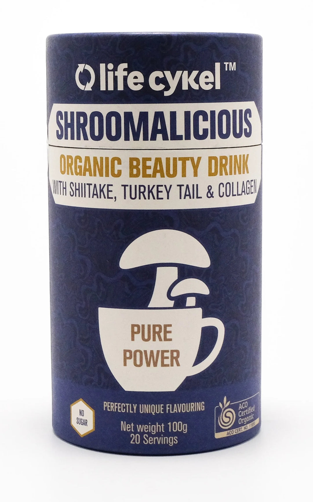 Life Cykel Beauty Drink Shroomalicious 100g