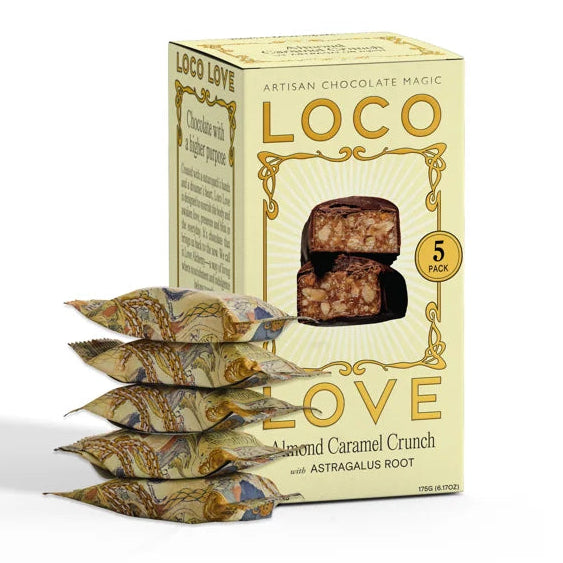 Loco Love 5 Pack Almond Caramel Crunch
