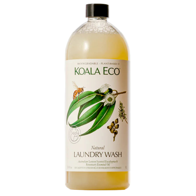 Koala Eco Laundry Wash Lemon Scented Eucalyptus & Rosemary 1l
