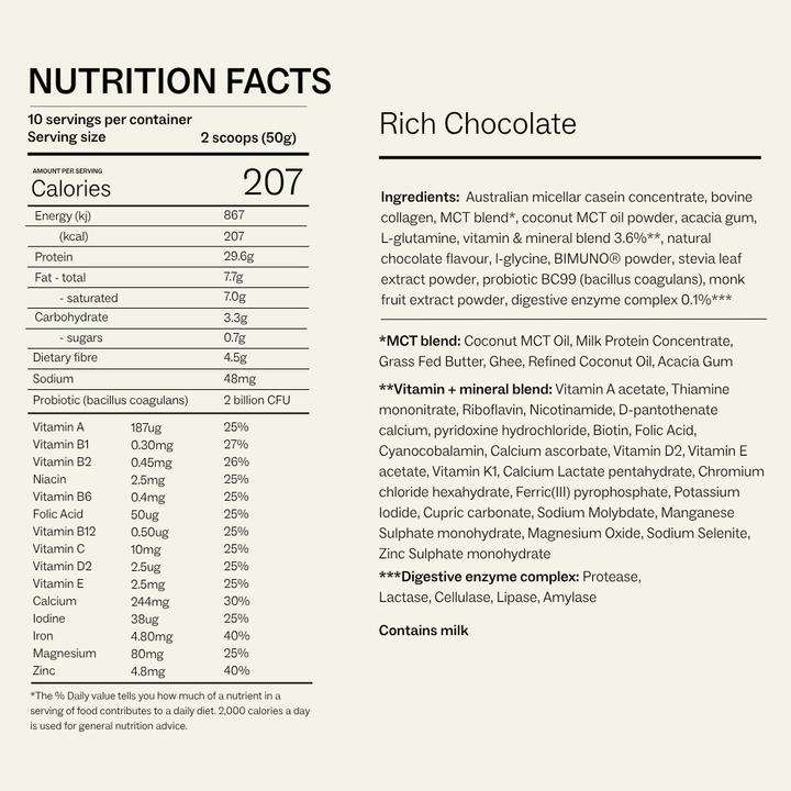 My Way Up Lean Shakes Rich Chocolate 500g