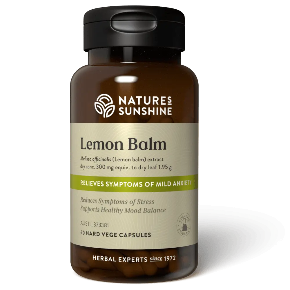 Natures Sunshine Lemon Balm 60c