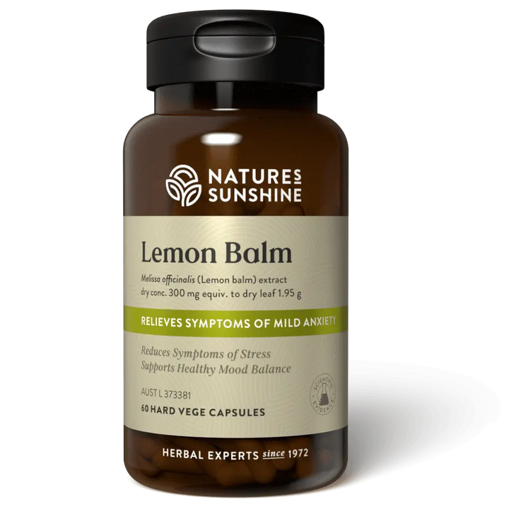 Natures Sunshine Lemon Balm 60c