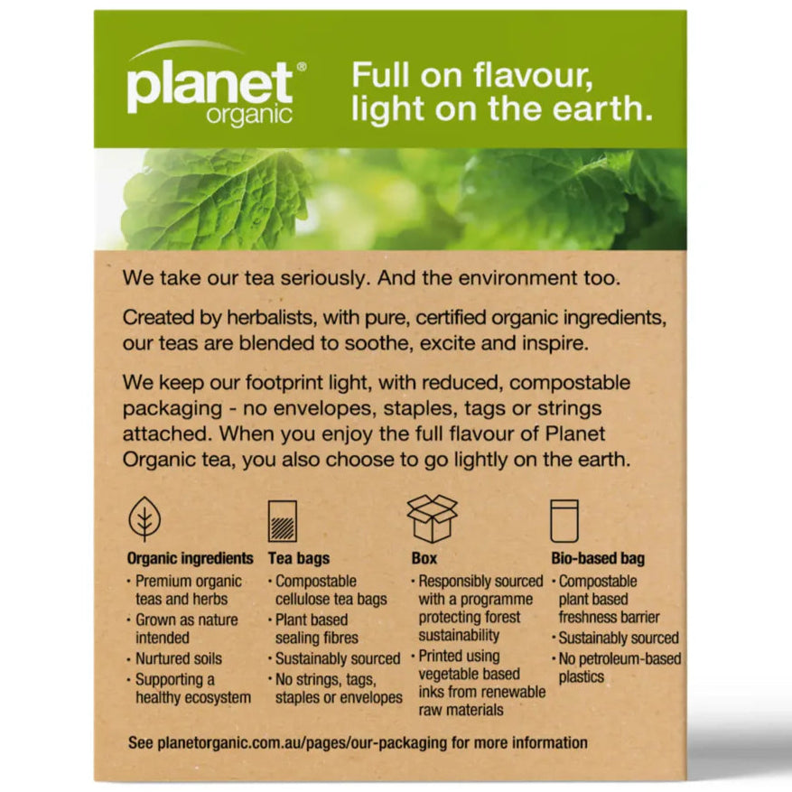 Planet Organic Lemon Balm 25tb