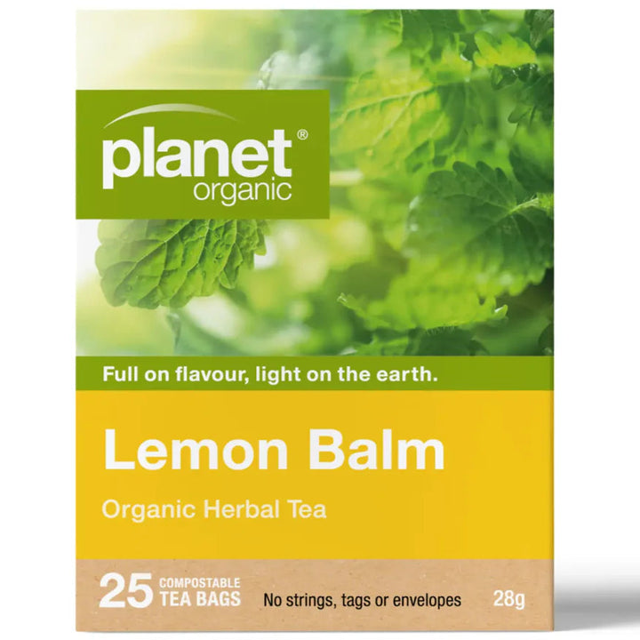 Planet Organic Lemon Balm 25tb
