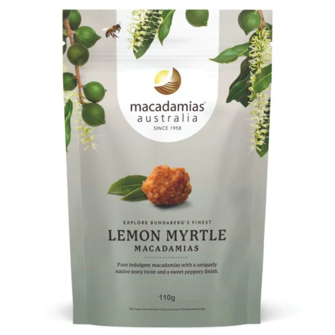 Macadamias Australia Lemon Myrtle Macadamias 110g