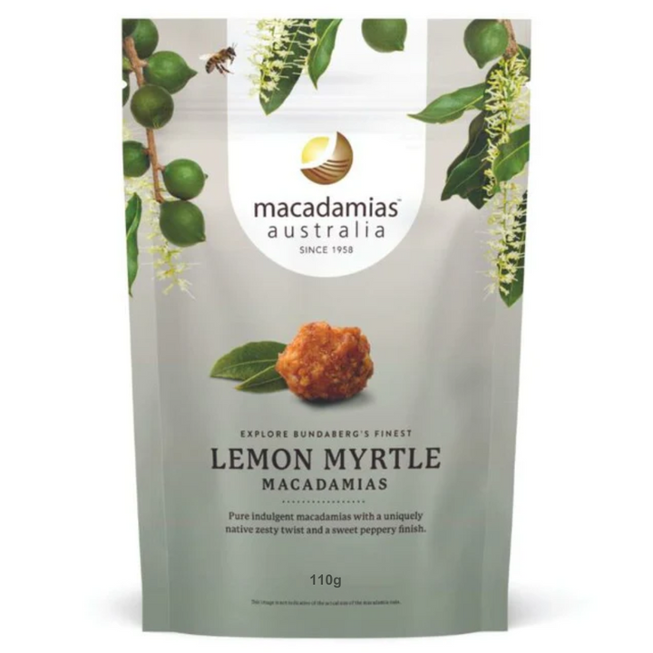 Macadamias Australia Lemon Myrtle Macadamias 110g