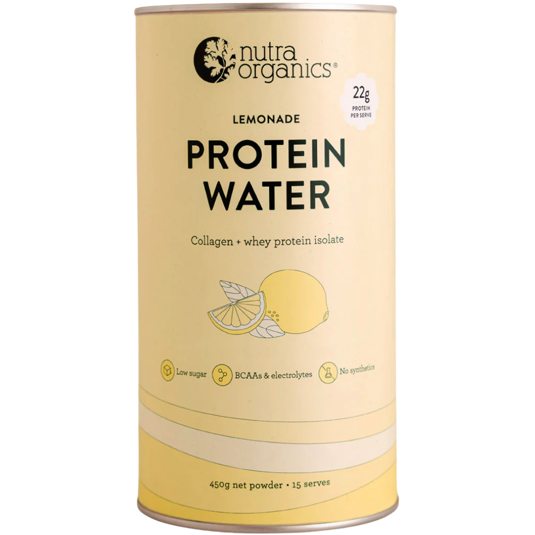 Nutra Organics Protein Water Lemonade 450g