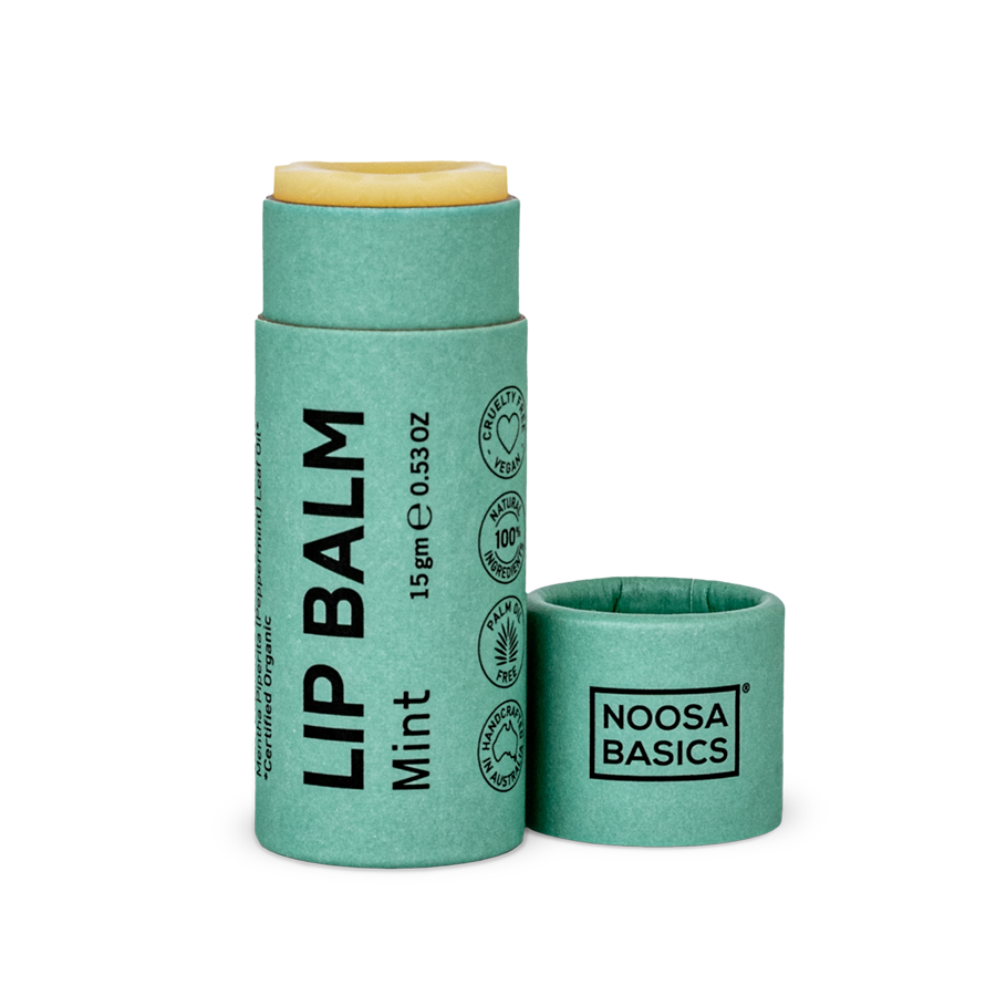 Noosa Basics Organic Lip Balm Mint 15g