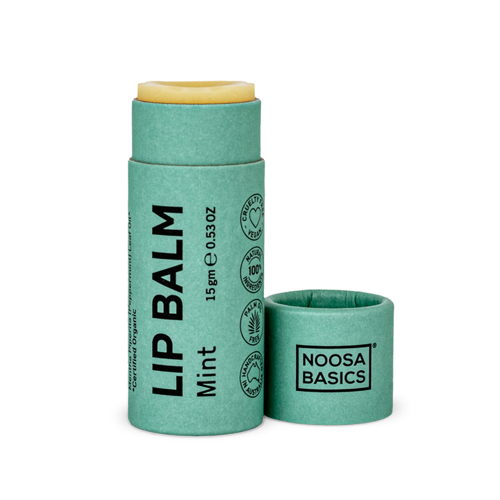 Noosa Basics Organic Lip Balm Mint 15g