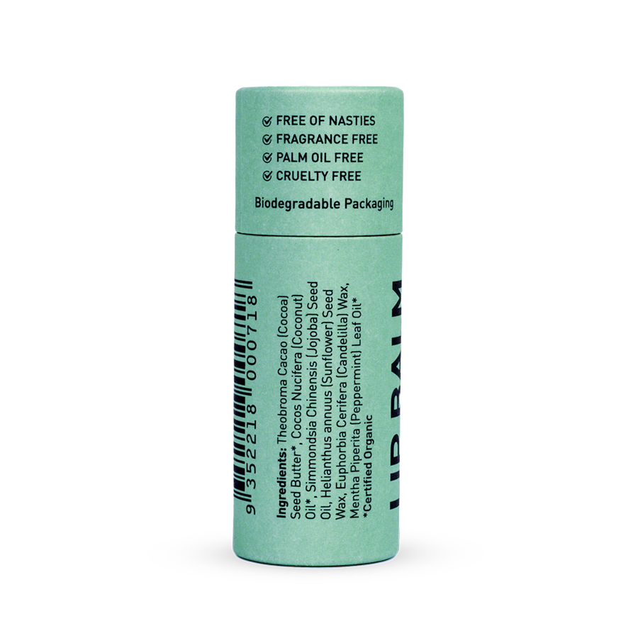 Noosa Basics Organic Lip Balm Mint 15g