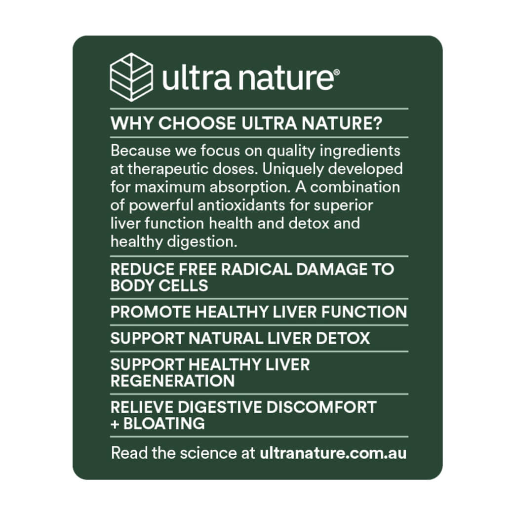 Ultra Nature Liver Detox & Digestive 60t