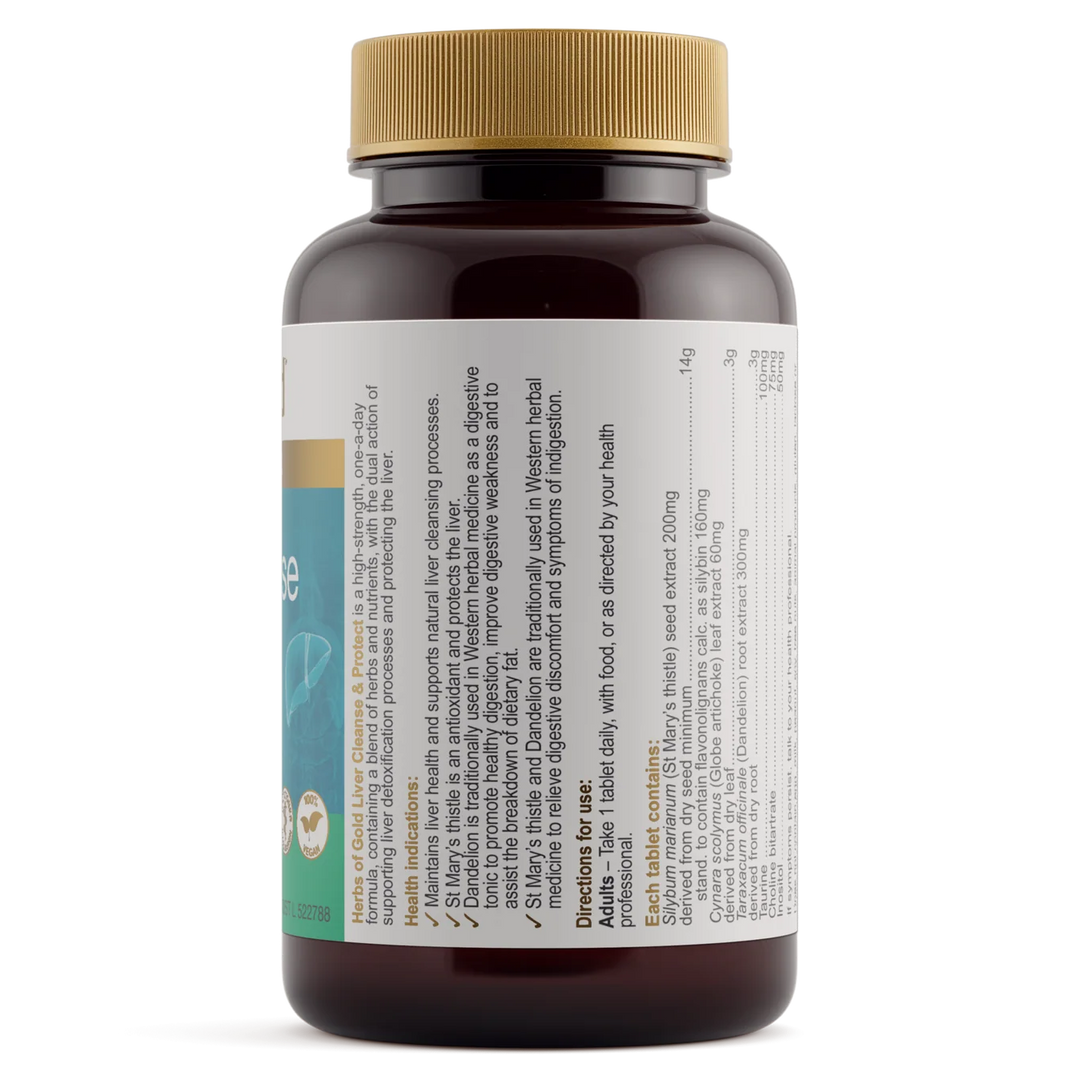 Herbs Of Gold Liver Cleanse & Protect