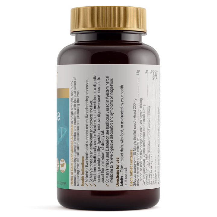 Herbs Of Gold Liver Cleanse & Protect