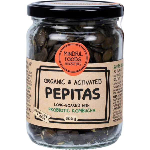 Mindful Foods Organic Activated Pepitas 300g