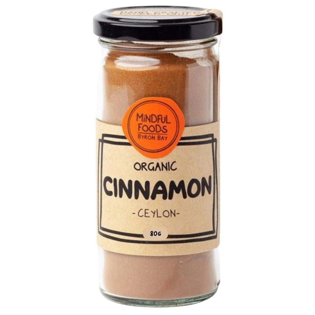 Mindful Foods Organic Cinnamon Powder 80g