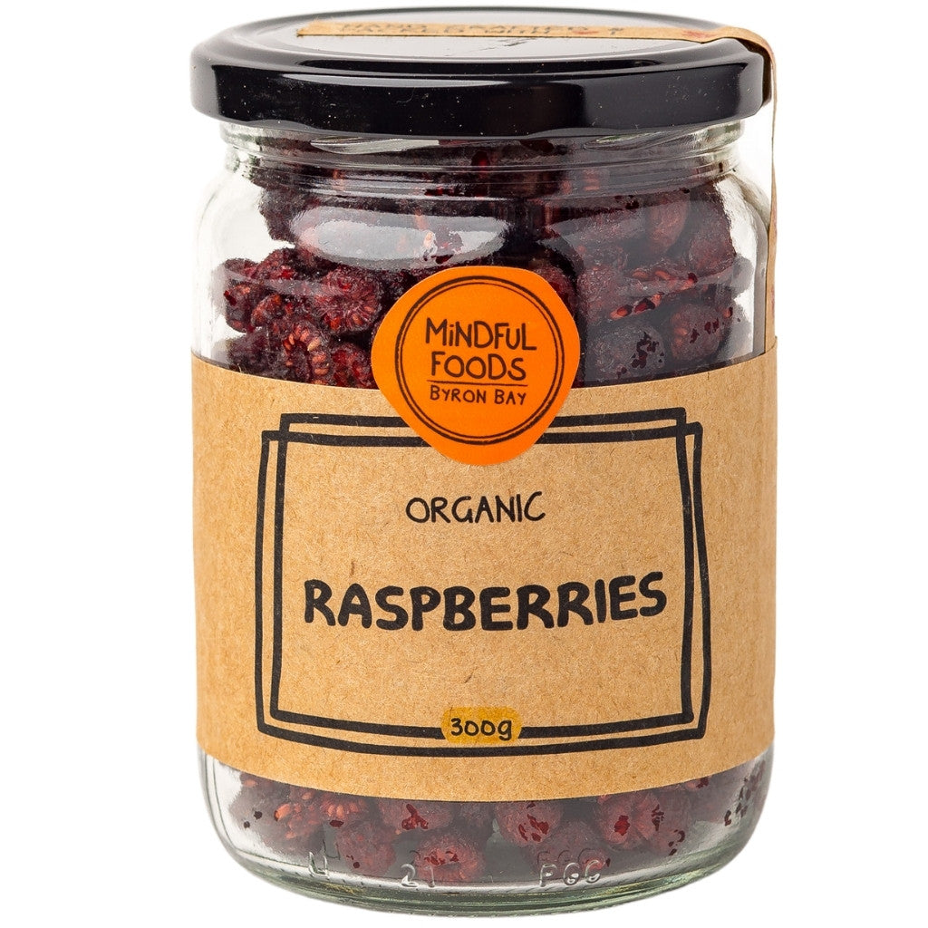 Mindful Foods Organic Raspberries 300g