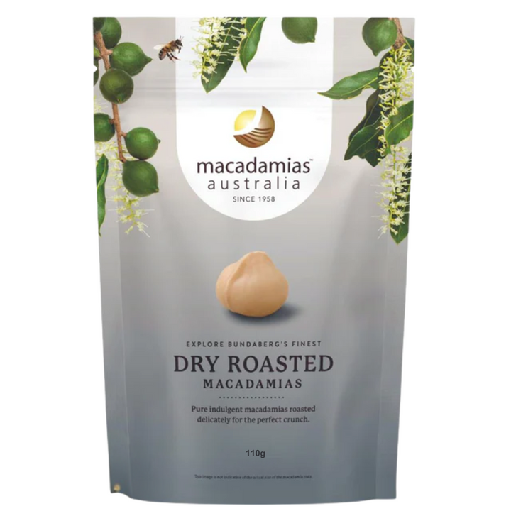 Macadamias Australia Dry Roasted Macadamias 110g