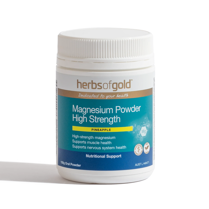 Herbs Of Gold Magnesium Powder High Strength