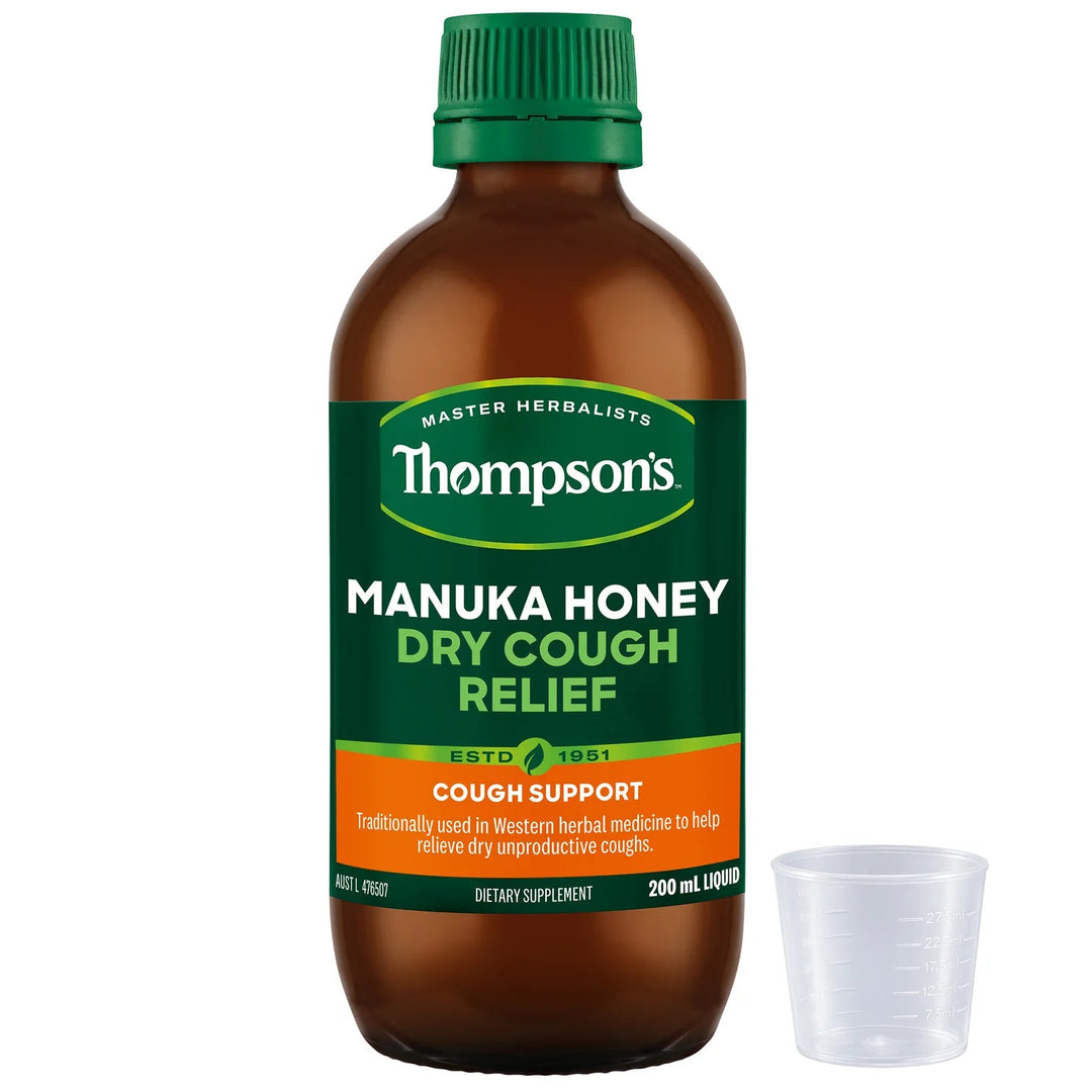 Thompsons Manuka Honey Dry Cough Relief 200ml