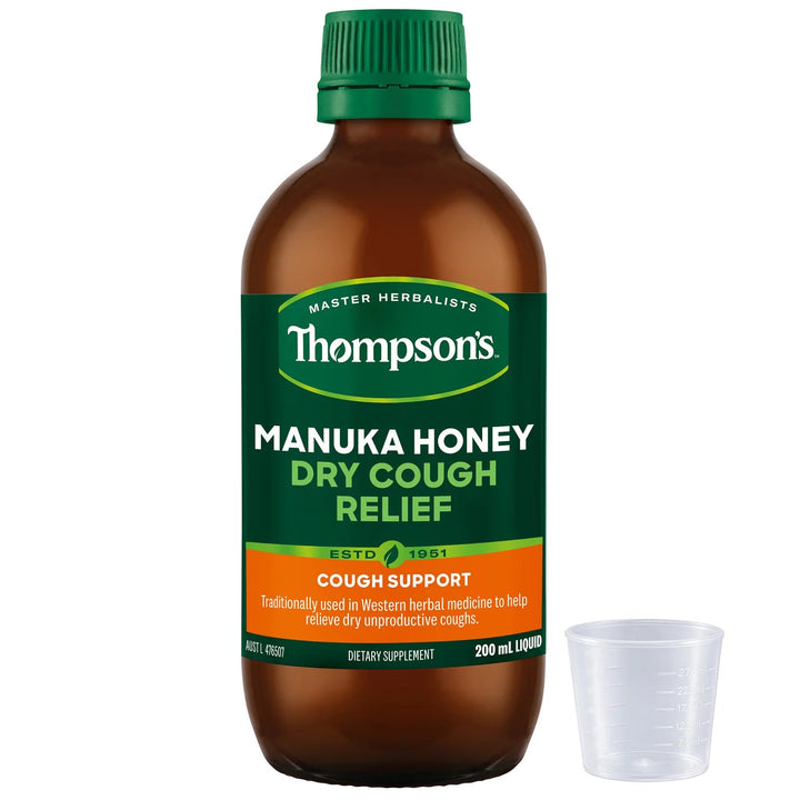 Thompsons Manuka Honey Dry Cough Relief 200ml