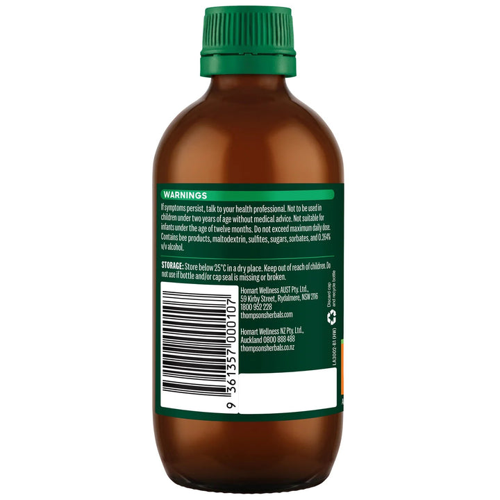 Thompsons Manuka Honey Dry Cough Relief 200ml