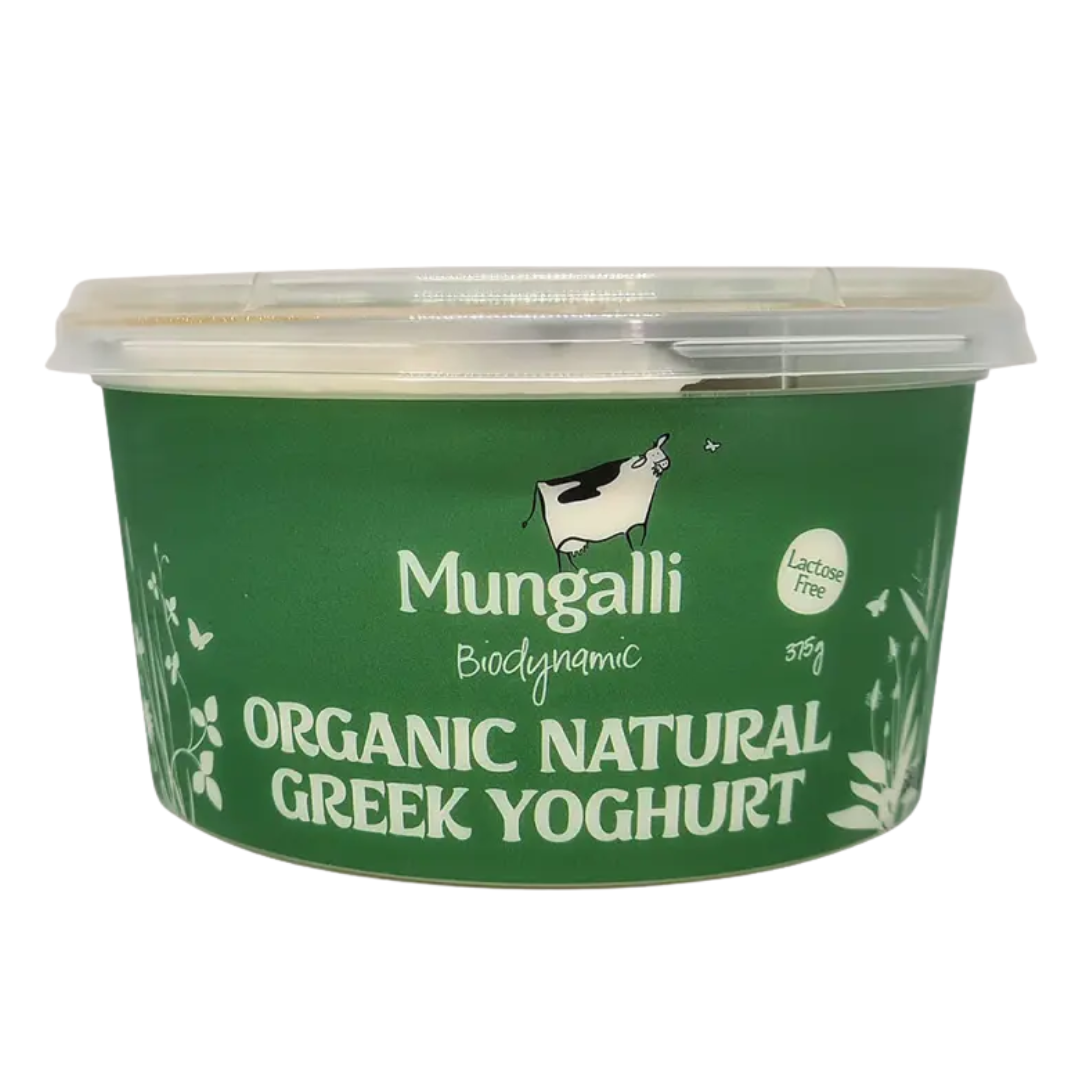 Mungalli Biodynamic Organic Natural Greek Yoghurt