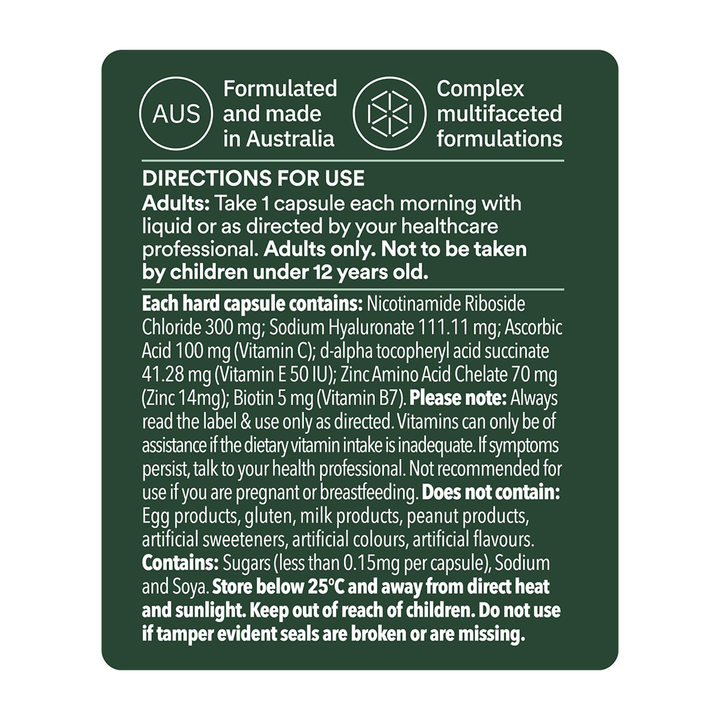 Ultra Nature Nr Skin Hair & Energy 30c