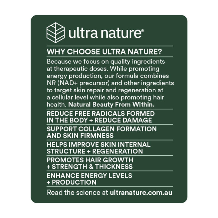 Ultra Nature Nr Skin Hair & Energy 30c