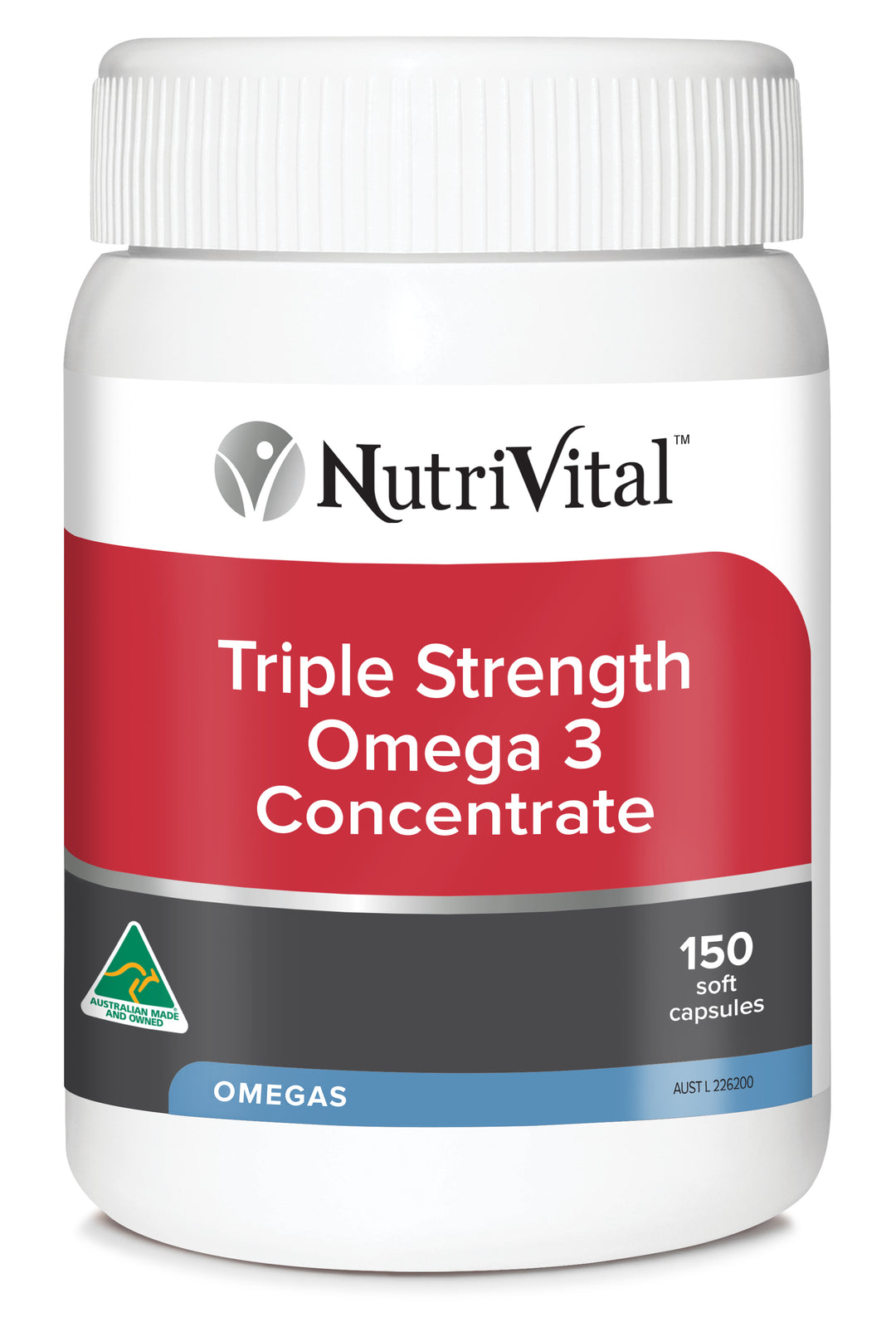 Nutrivital Triple Strength Omega 3 150c