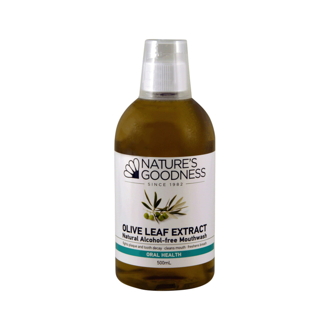 Nature's Goodness Olive Leaf Mouthwash 500ml