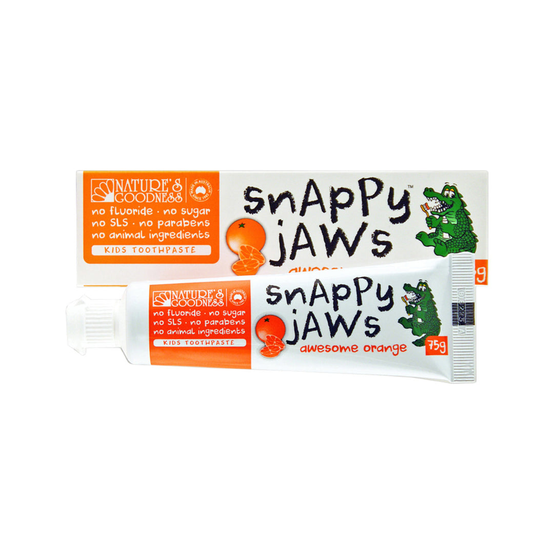 Nature's Goodness Snappy Jaws Toothpaste Orange 75g