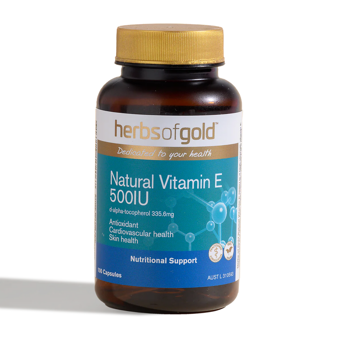 Herbs Of Gold Vitamin E 500iu 100c
