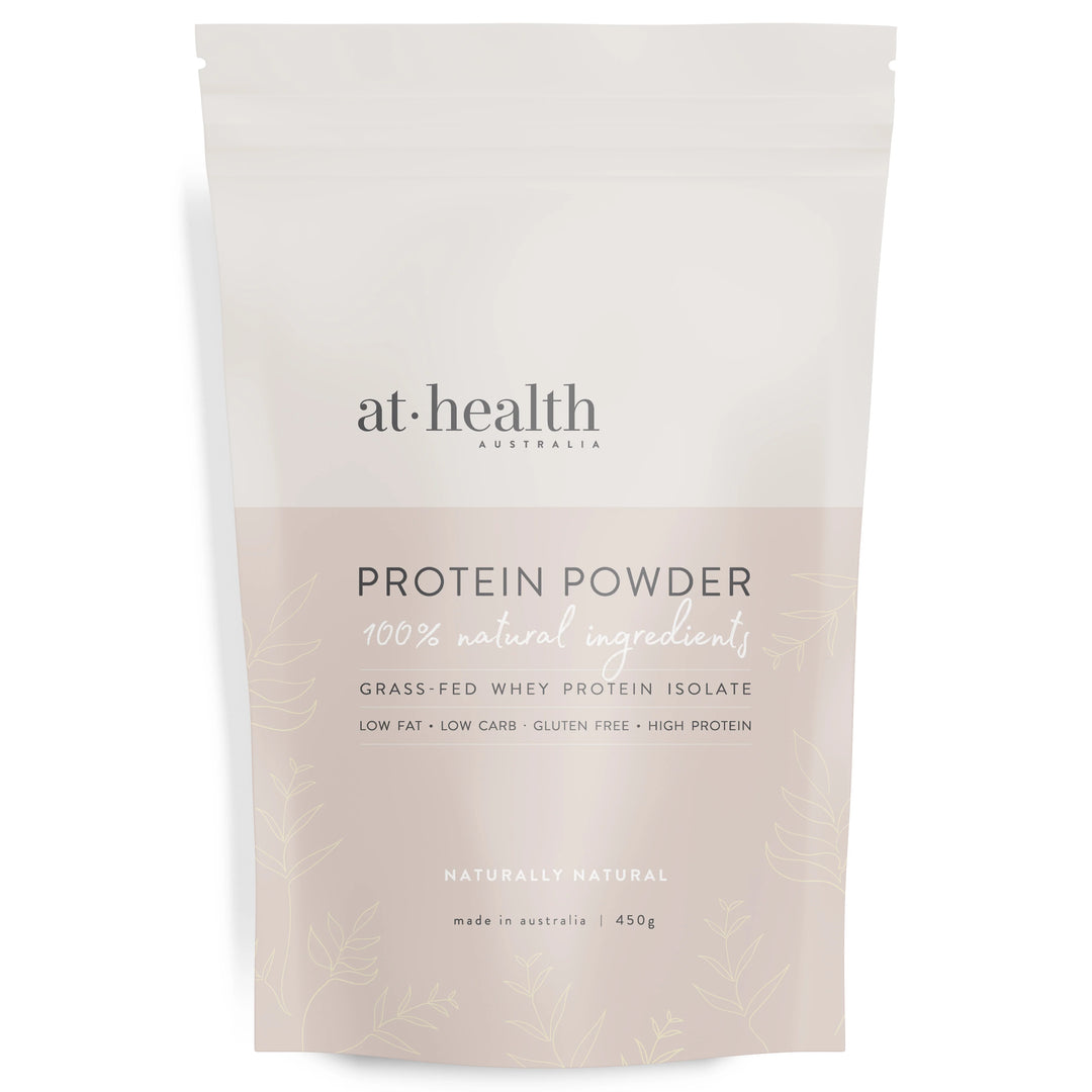 At Health Grass Fed Whey Protein Naked 450g