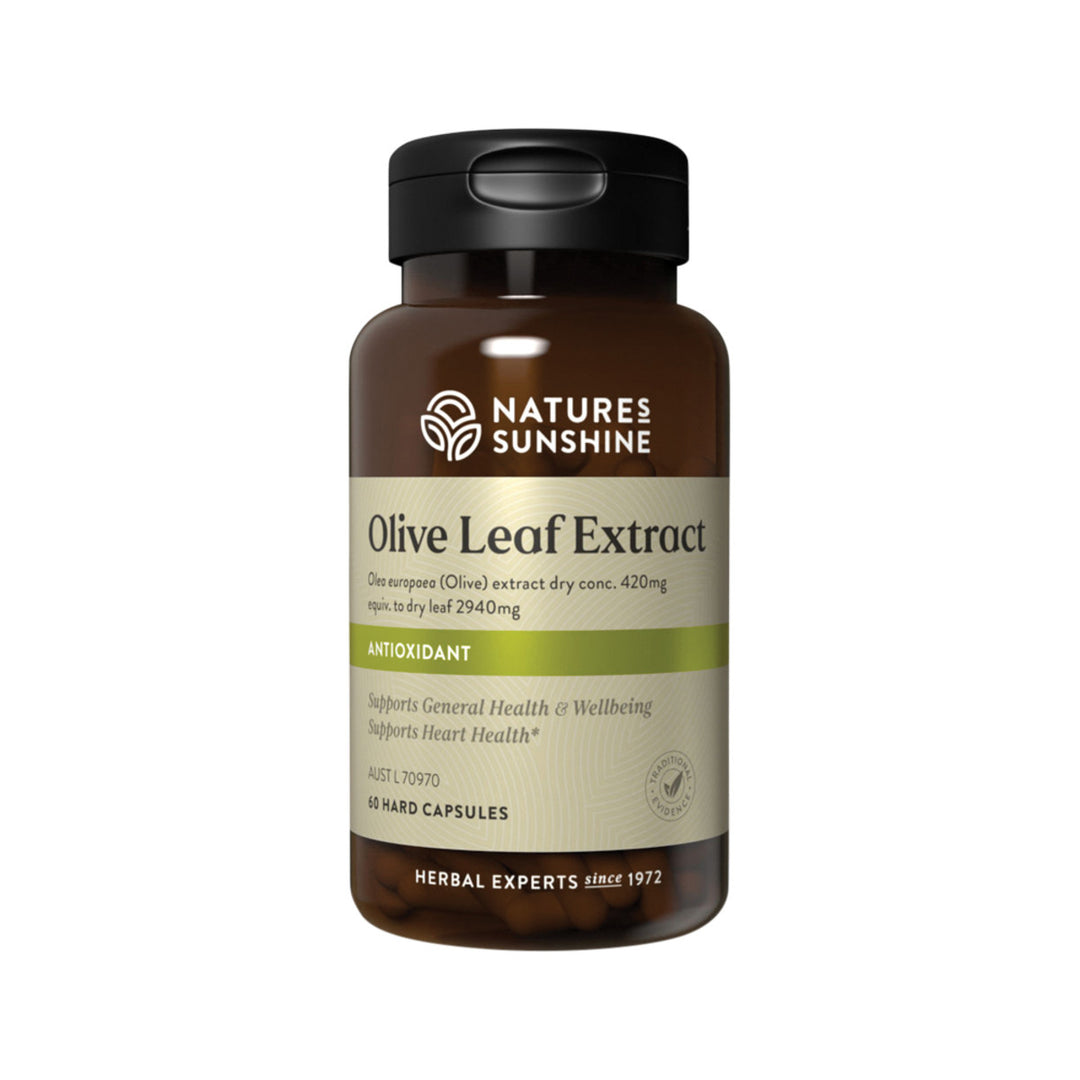 Natures Sunshine Olive Leaf Extract 60c