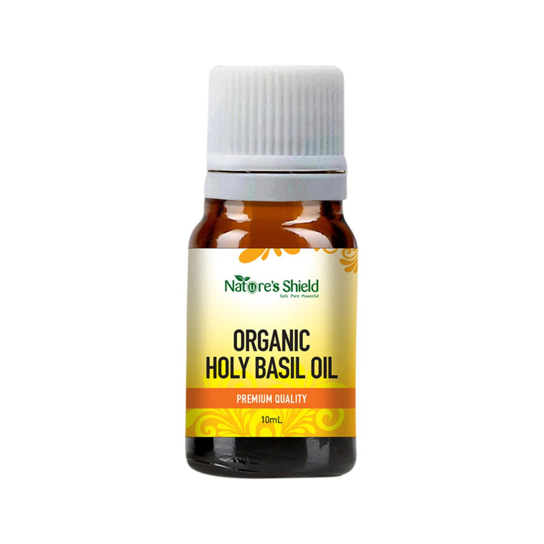 Natures Shield Organic Holy Basil Essential Oil 10ml