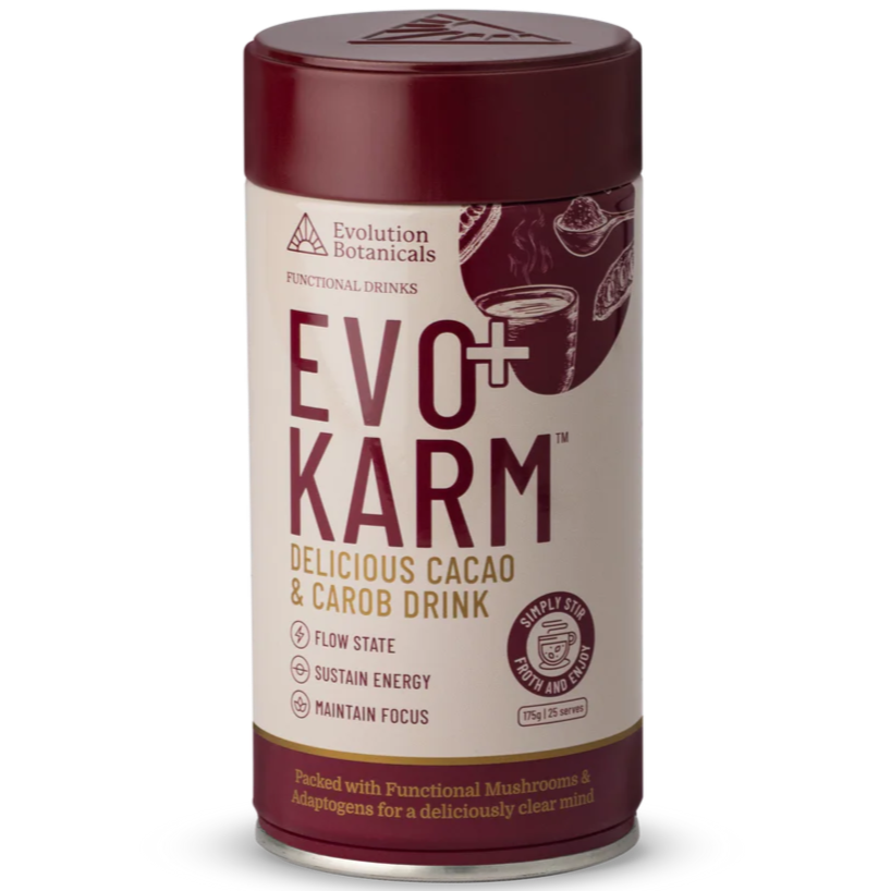 Evolution Botanicals Evo+ Karm Cacao & Carob Drink 175g
