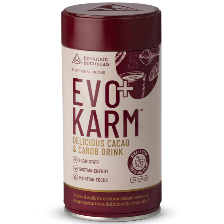 Evolution Botanicals Evo+ Karm Cacao & Carob Drink 175g