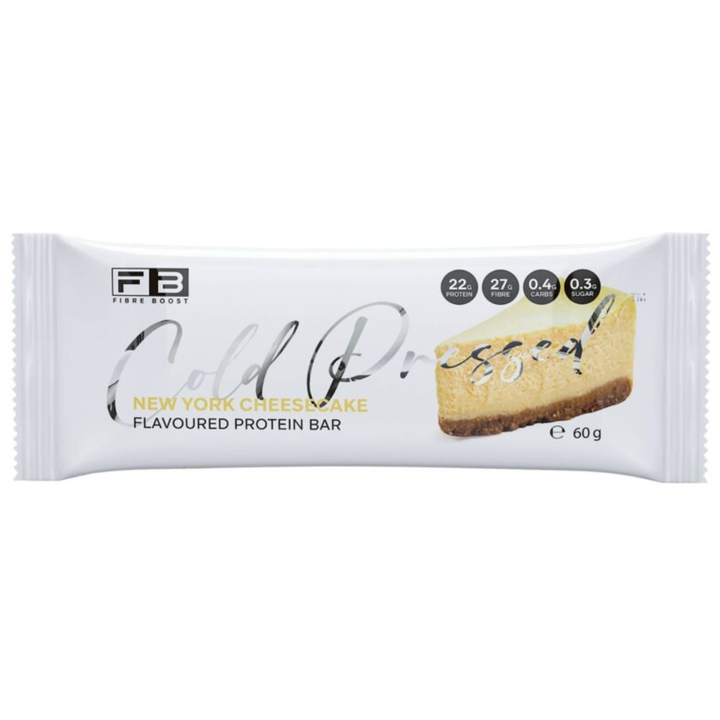 Fibre Boost Cold Pressed Protein Bar New York Cheesecake 50g