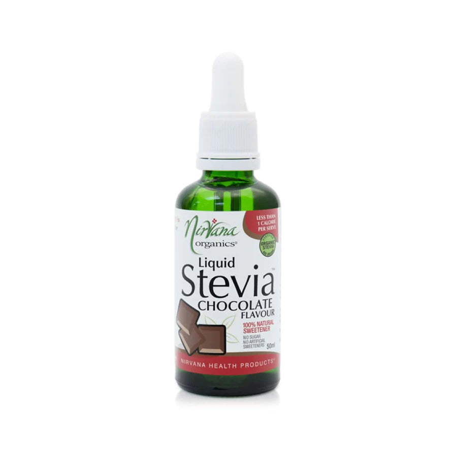 Nirvana Flavoured Stevia Drops Chocolate 50ml