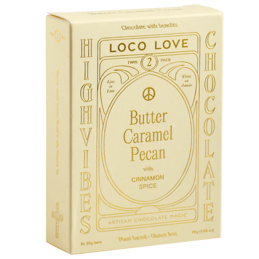 Loco Love Butter Caramel Pecan Twin Pack 2 X 35g