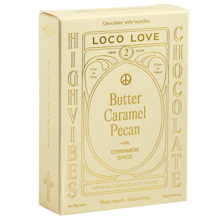 Loco Love Butter Caramel Pecan Twin Pack 2 X 35g