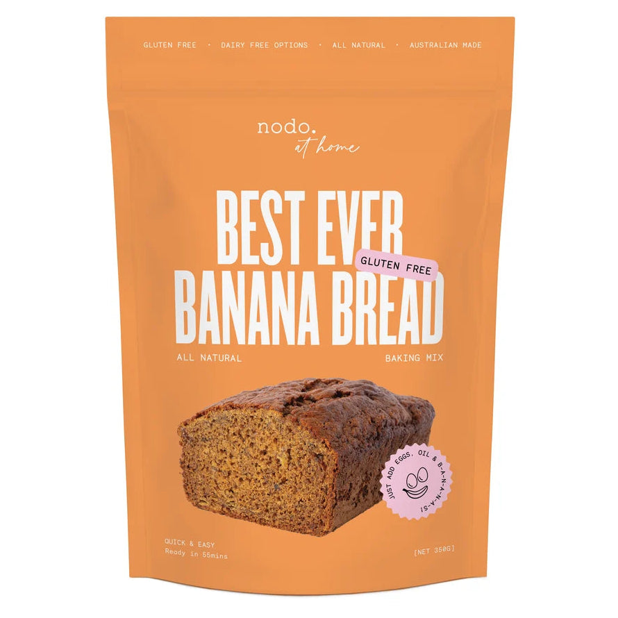 Nodo Gluten Free Best Ever Banana Bread Mix 350g