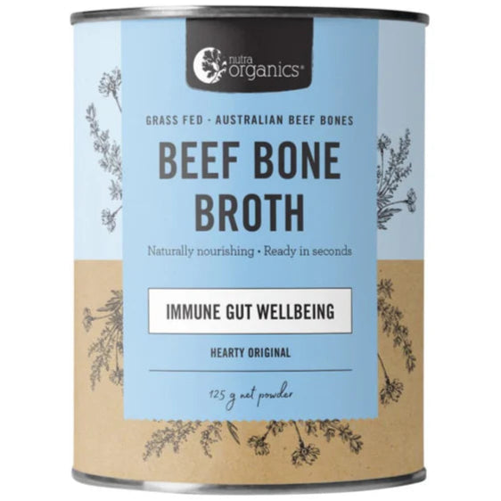 Nutra Organics Beef Bone Broth Hearty Original 125g