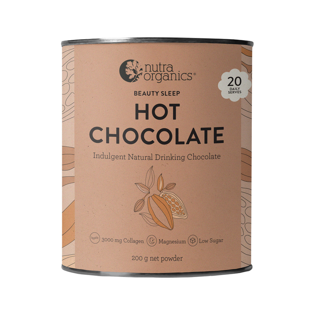 Nutra Organics Beauty Sleep Collagen Hot Chocolate 200g