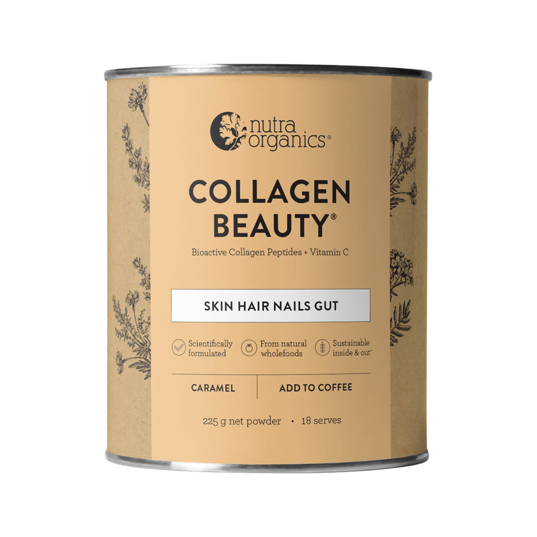 Nutra Organics Collagen Beauty Caramel 225g