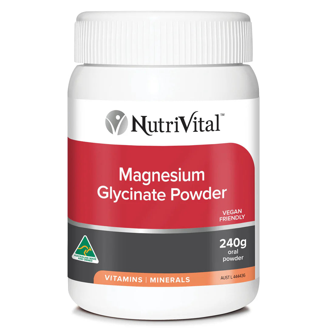 Nutrivital Magnesium Glycinate Powder 240g
