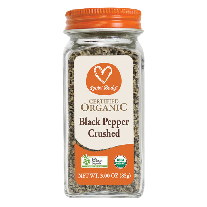 Chef's Choice Organic Black Crushed Pepper 70g